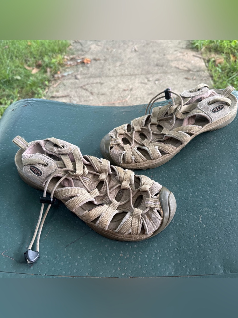 Keen Waterproof Hiking Sandals womens 7 - show some wear
